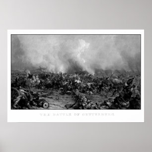 Affiche Bataille de Gettysburg