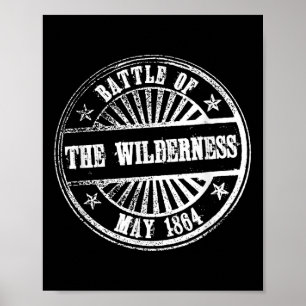 Affiche Bataille De La Guerre Civile Wilderness 1864 Ru
