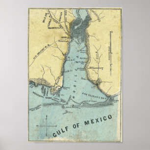 Affiche Bataille de Mobile Bay