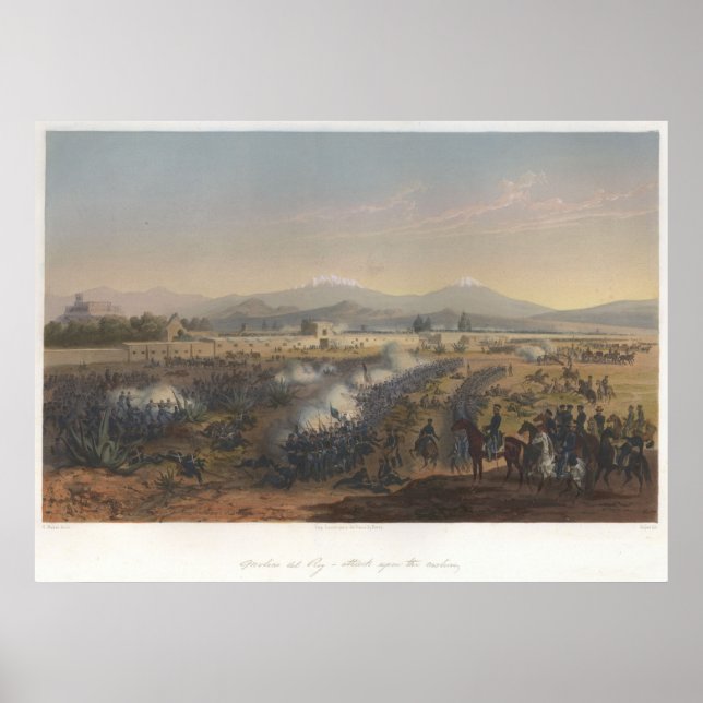 Affiche Bataille de Molino del Rey (Devant)