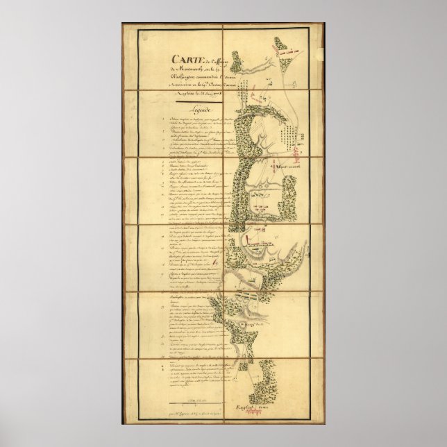 Affiche Bataille de Monmouth (Devant)