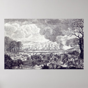 Affiche Bataille de Rossbach, le 5 novembre 1757