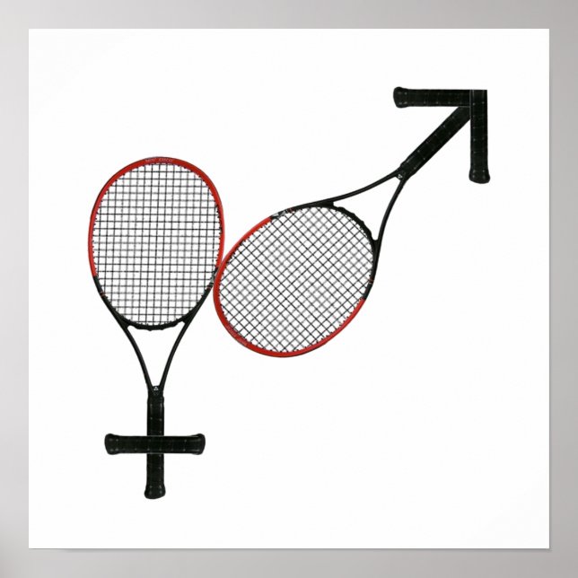 Affiche Bataille de Sexes Tennis (Devant)
