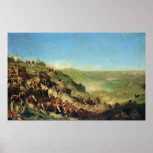 Affiche Bataille de Solferino, le 24 juin 1859