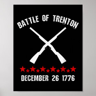 Affiche Bataille De Trenton Nj Guerre Révolutionnaire 1776