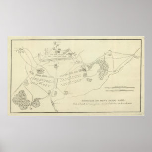 Affiche Bataille de Waterloo en Belgique