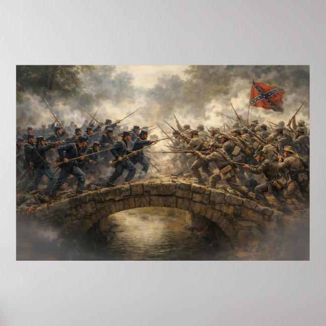 Affiche Bataille pour le pont (Devant)