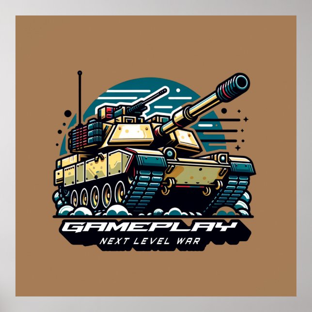 Affiche Batailles blindées : Jeux de niveau supérieur (Devant)