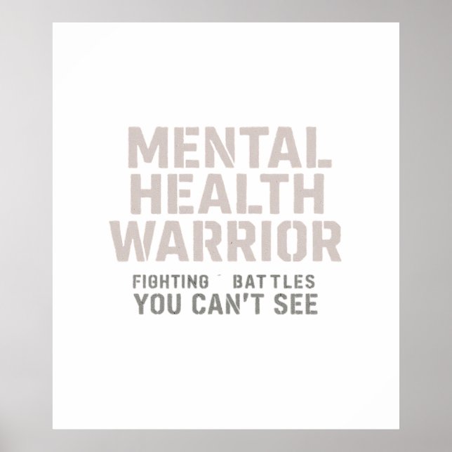 Affiche Batailles invisibles, Force intérieure (Devant)