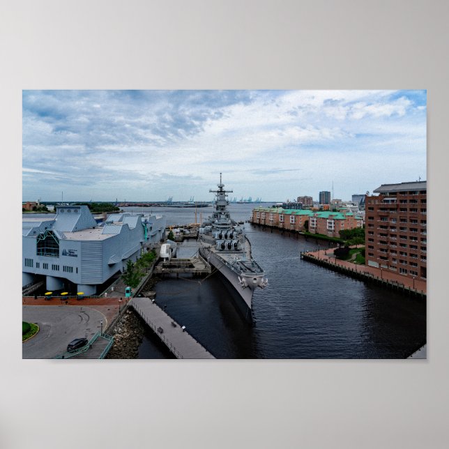 Affiche Bataillon USS Wisconsin "Whisky" (Devant)