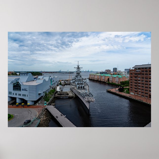 Affiche Bataillon USS Wisconsin "Whisky" (Devant)
