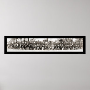 Affiche Bataillons d'infanterie photo WWI 1917