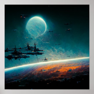 Affiche Bataillons orbitaux