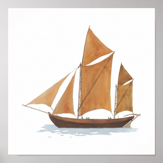 Affiche Bateau (Devant)