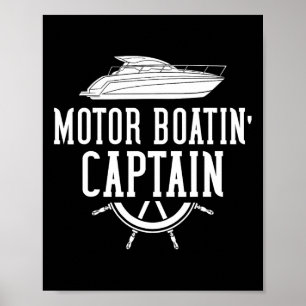 Affiche Bateau à moteur Bateau à vitesse