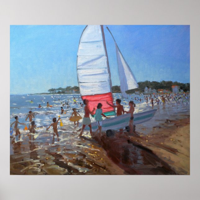 Affiche Bateau à voile Palais Sur Mer 2008 (Devant)