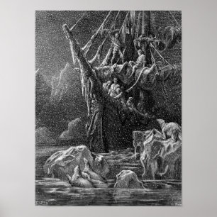 Affiche Bateau dans Antartica