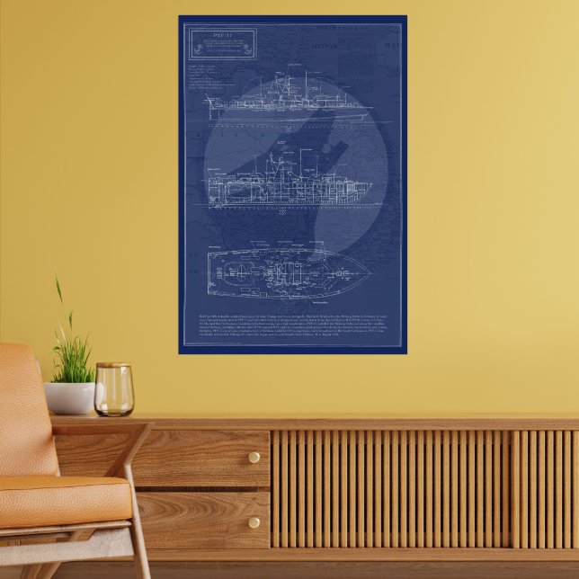 Affiche Bateau de combat des opérations spéciales de la ma (Salon 2)
