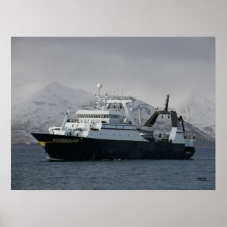 Affiche Bateau de pêche Starbound, processeur de capture