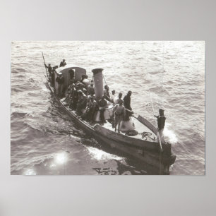 Affiche Bateau de piquet de Triumph de voie HMP