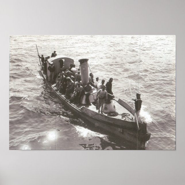 Affiche Bateau de piquet de Triumph de voie HMP (Devant)