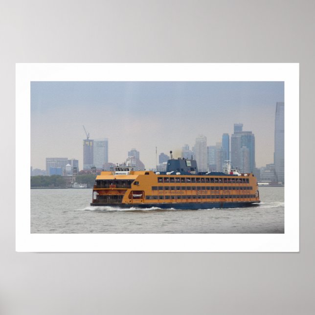Affiche Bateau de Staten Island (Devant)