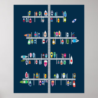 Affiche Bateau Docks-Multi sur Marine