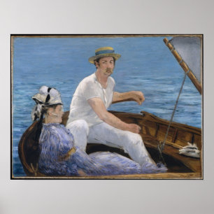 Affiche Bateau - Edouard Manet