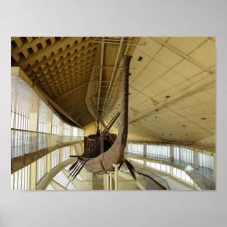 Affiche Bateau égyptien antique