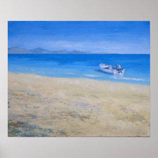 Affiche Bateau en attente