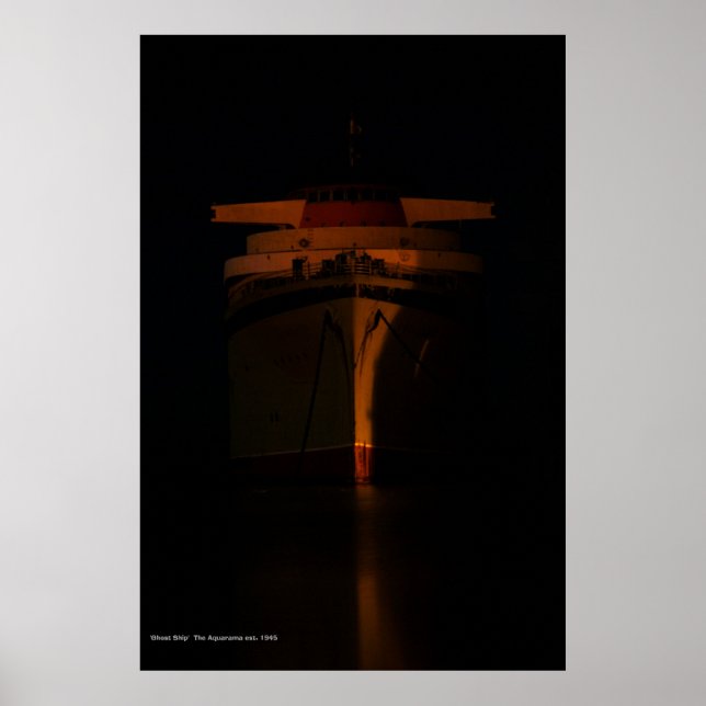 Affiche 'Bateau fantôme' (Devant)