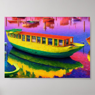 Affiche Bateau Lakehouse