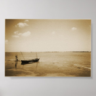 Affiche bateau mexicain