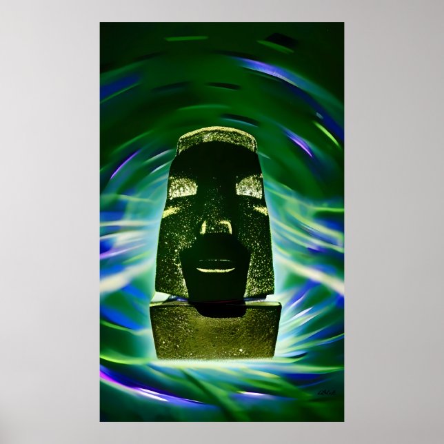 Affiche Bateau Moai (Devant)