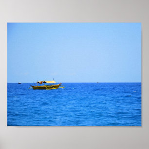 Affiche Bateau Pundaquit à Zambales