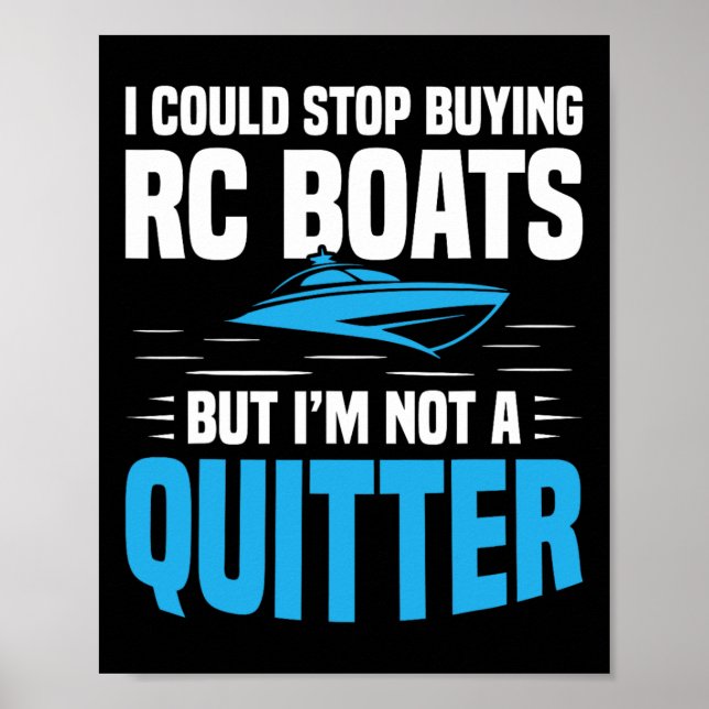 Affiche Bateau Rc Télécommande Bateau Croisière Achat Rc C (Devant)