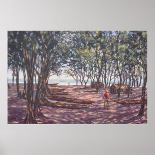 Affiche Bateau Yard Kafountine 1998