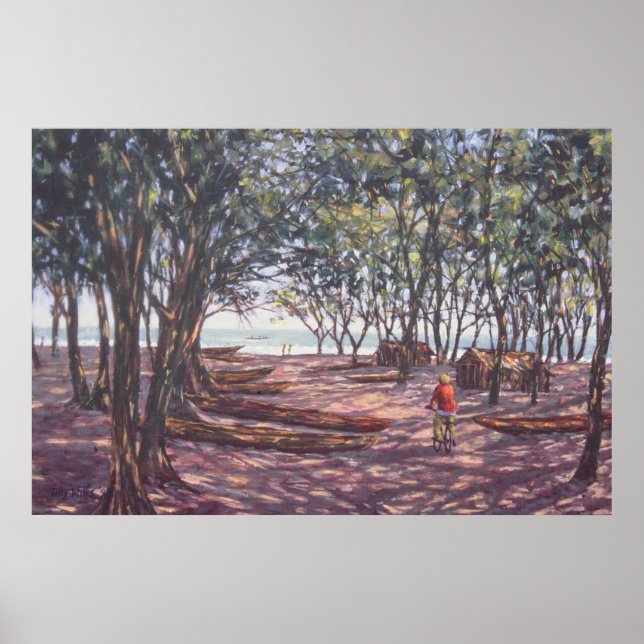 Affiche Bateau Yard Kafountine 1998 (Devant)