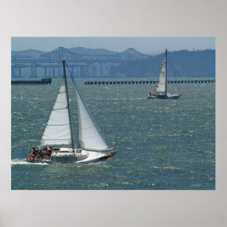 Affiche Bateaux à voile de Berkeley