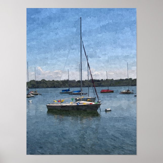 Affiche BATEAUX : "Actualiser"_ (Devant)