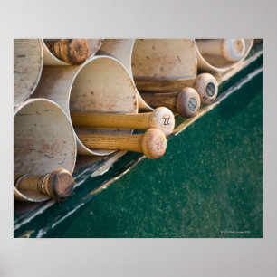 Affiche Bateaux de baseball dans la fosse