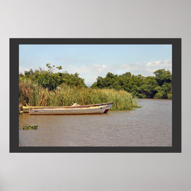 Affiche Bateaux de la rivière Black (Devant)