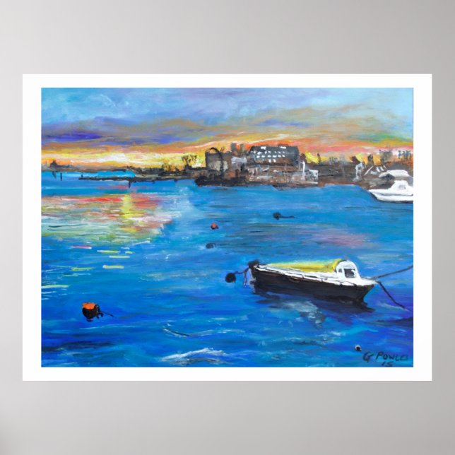 Affiche Bateaux d'Oulton Broad (Devant)