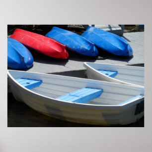 Affiche Bateaux du Maine