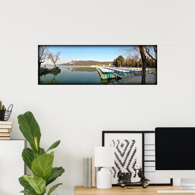 Affiche Bateaux du Palais d'été (Bureau à domicile)