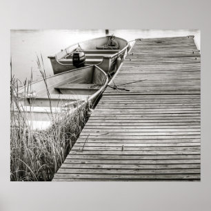 Affiche Bateaux sur le quai