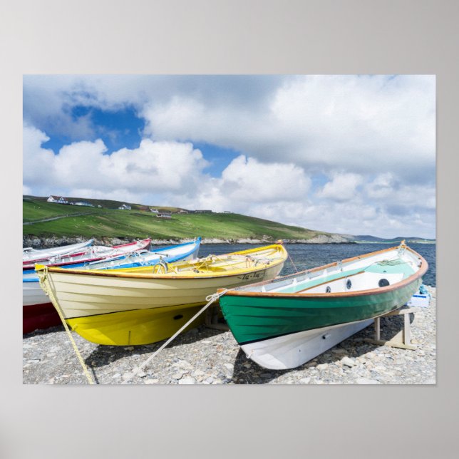 Affiche Bateaux traditionnels (Devant)