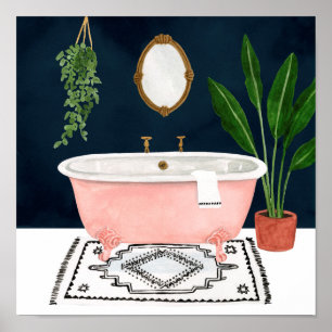 Affiche Bath II de Boho