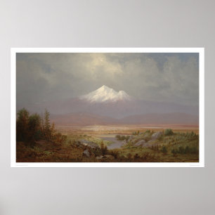 Affiche Bâti Shasta et lac Shastina (1151)