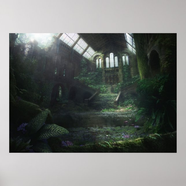 Affiche Bâtiment abandonné (Devant)